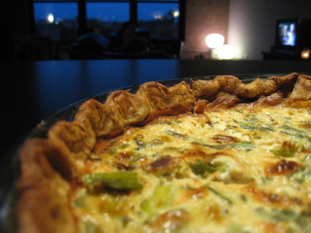 Ricotta Goat Cheese Tart